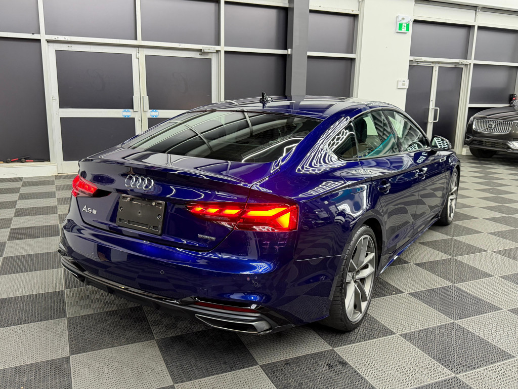 Georgian Auto Sales 2021 Audi A5 Sportback Progressiv S-Line 2.0 Black Optic Package One Owner Clean Carfax - 5