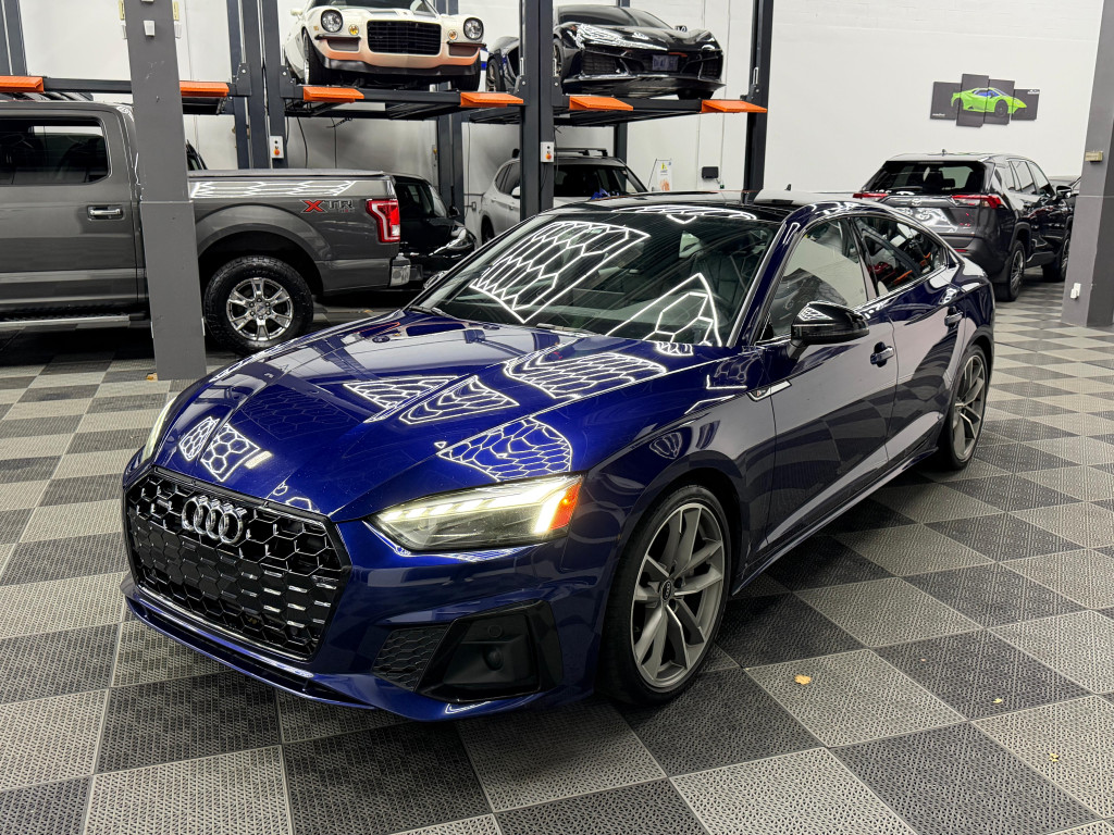 Georgian Auto Sales 2021 Audi A5 Sportback Progressiv S-Line 2.0 Black Optic Package One Owner Clean Carfax - 3