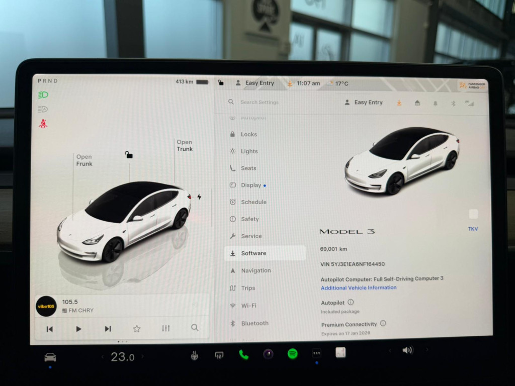 Georgian Auto Sales 2022 Tesla Model 3 Standard Range Plus Sedan Automatic REBUILT TITLE - 3